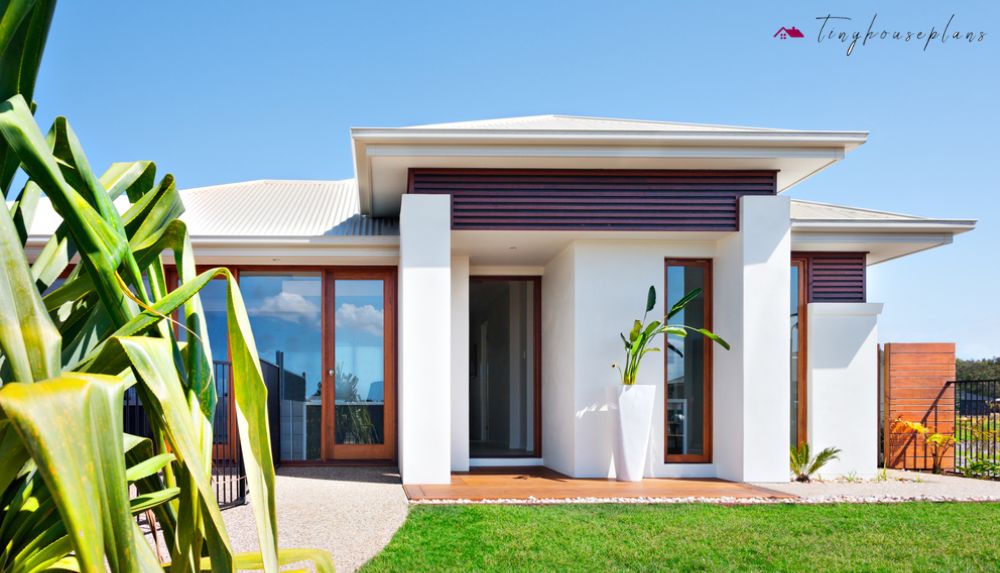 Breezeway Villa - tiny house plans