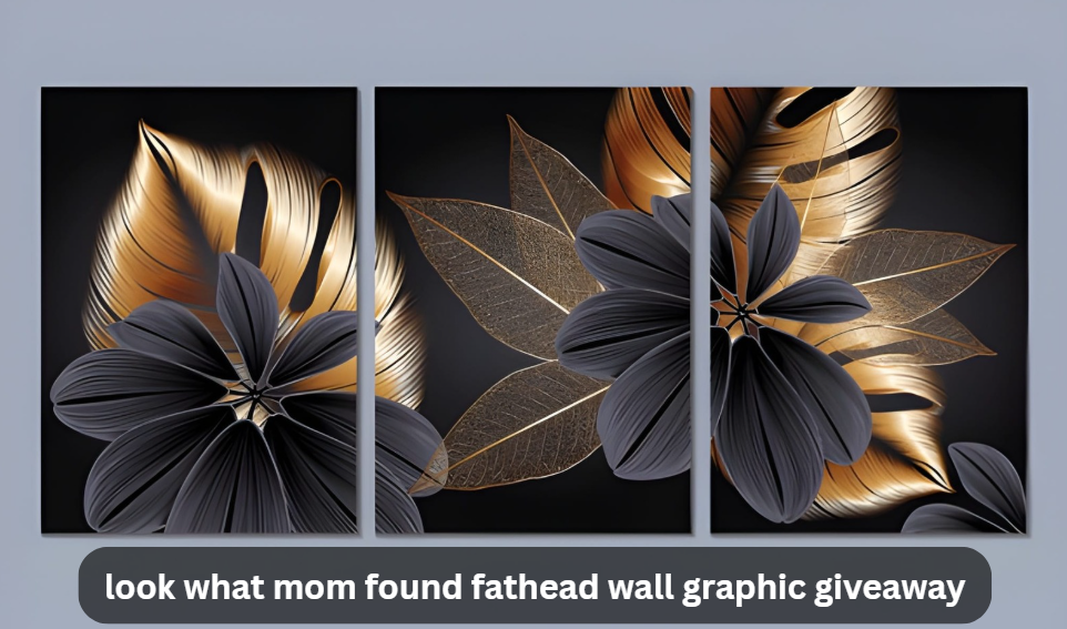 look what mom found fathead wall graphic giveaway