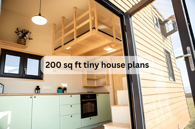 200 sq ft tiny house plans