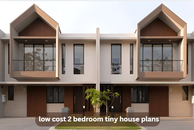 low cost 2 bedroom tiny house plans