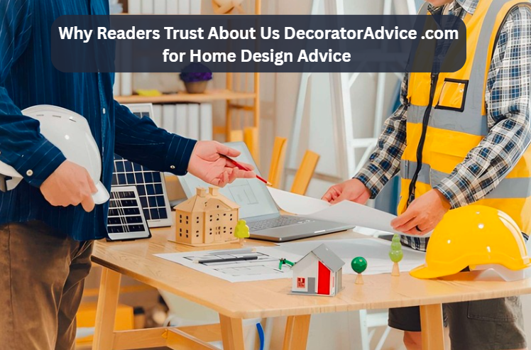 Why Readers Trust About Us DecoratorAdvice .com for Home Design Advice